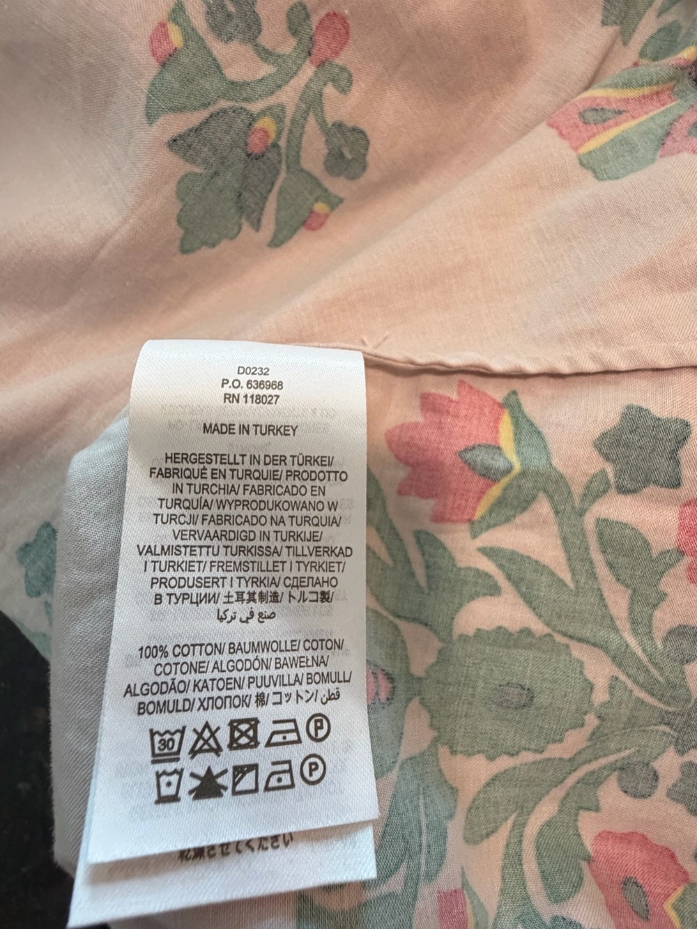 Boden Elsa Milkshake Bouquet Stamp Print Size 20/22 Midi Dress - Picture 4 of 10